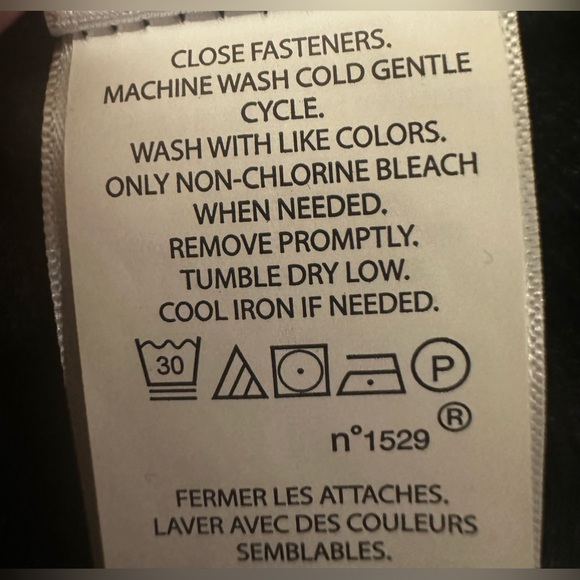 Polo by Ralph Lauren men’s dark gray ribbed 1/4 zip pullover sweater. Size small - Picture 4 of 5